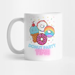 Rock Donut Party Time Mug